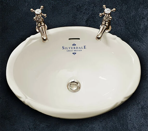 Silverdale Victorian Inset Vanity Basin 4 Silverdale Victorian Inset Vanity Basin - Image 4