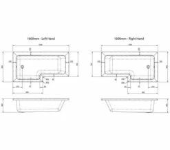 Nuie Square L-Shaped Shower Bath 7 Nuie Square L-Shaped Shower Bath -Duravit Sales Shop M700 2023 4 14 5 56 56 293
