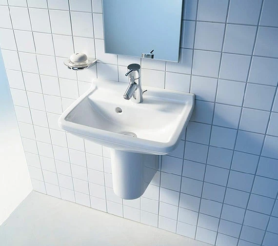 Duravit Starck 3 450mm 1 Tap Hole White Handrinse Basin With Overflow 1 Duravit Starck 3 450mm 1 Tap Hole White Handrinse Basin With Overflow