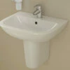 VitrA S20 500mm Wide 1 Tap Hole Basin