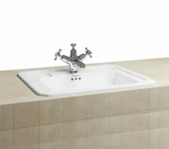 Burlington 540mm White Fully Inset Vanity Basin -Duravit Sales Shop M700 2023 6 1 10 11 14 904