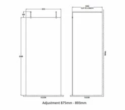 Hudson Reed Black Wetroom Shower Screen With Arms And Feet -Duravit Sales Shop M700 2023 6 12 7 52 33 830