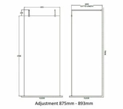 Hudson Reed Walk-In Wetroom Screen With Chrome Support Arms And Feet 12 Hudson Reed Walk-In Wetroom Screen With Chrome Support Arms And Feet -Duravit Sales Shop M700 2023 6 13 13 34 31 21