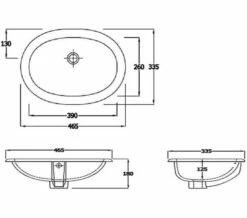 RAK Lily Over Counter White Vanity Bowl 460mm - LILYOCVB -Duravit Sales Shop M700 2023 6 2 10 26 38 68