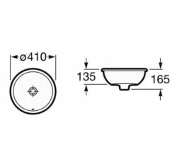 Roca Foro White Under Countertop Basin 410mm Dia - 327884000 -Duravit Sales Shop M700 2023 7 26 9 39 19 669