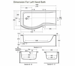 Ideal Standard Concept 1700 X 900mm White Right Hand Idealform Plus Shower Bath -Duravit Sales Shop M700 2023 7 31 8 43 58 305