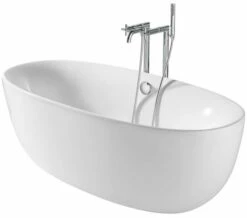 Roca Varginia White Oval 1700 X 800mm Freestanding Acrylic Bath With Waste Kit -Duravit Sales Shop M700 2023 8 25 11 35 37 793