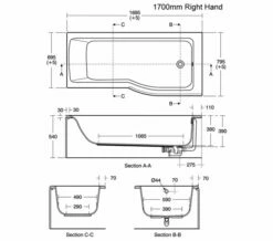 Ideal Standard Connect Air White Idealform Plus Shower Bath -Duravit Sales Shop M700 2023 9 12 12 20 1 316