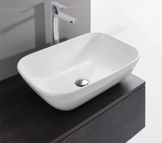 Crosswater Serene 580mm X 350mm Countertop Basin 1 Crosswater Serene 580mm X 350mm Countertop Basin