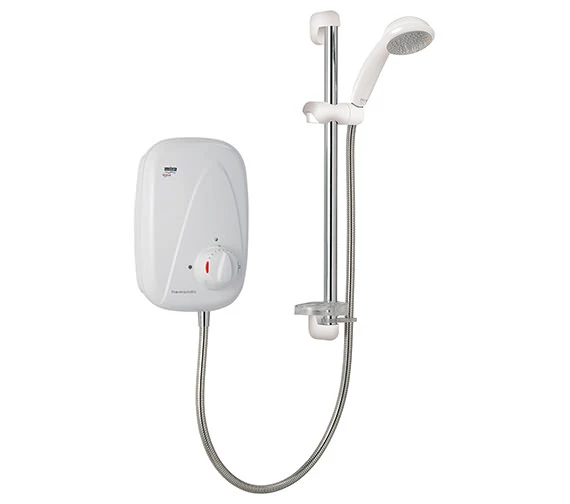 Mira Vigour Thermostatic Power Shower White And Chrome 1.1532.353 2 Mira Vigour Thermostatic Power Shower White And Chrome 1.1532.353 - Image 2