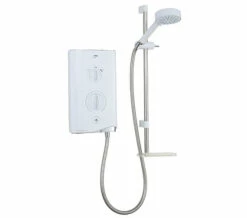 Mira Sport Thermostatic Electric Shower 9KW White And Chrome 1.1746.005 -Duravit Sales Shop QS V2013 1 mn