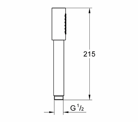 Grohe Sena Chrome Finish Hand Shower 2 Grohe Sena Chrome Finish Hand Shower - Image 2