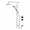 Roper Rhodes Event Round Dual Function Shower System Chrome With Fixed Head