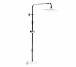 Roper Rhodes Adjustable Chrome Rigid Riser Rail With Diverter - SVARM07