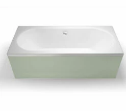 Cleargreen Verde Rectangular Double Ended White Bath 1800 X 800mm Round 7 Cleargreen Verde Rectangular Double Ended White Bath 1800 X 800mm Round -Duravit Sales Shop QS V26305 3 mn