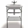 Clearwater Traditional Small Roll Top Basin With Stand