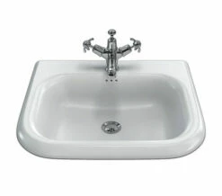Clearwater Traditional Small Roll Top Basin With Stand 9 Clearwater Traditional Small Roll Top Basin With Stand -Duravit Sales Shop QS V26358 3 mn