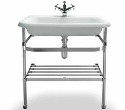 Clearwater Traditional Small Roll Top Basin With Stand 12 Clearwater Traditional Small Roll Top Basin With Stand -Duravit Sales Shop QS V26360 1 mn