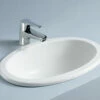 RAK Lily Over Counter White Vanity Bowl 460mm - LILYOCVB