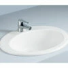 RAK Jessica White Over Counter Vanity Bowl 530mm 1 Tap Hole - JESVB1