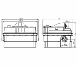Saniflo Sanicubic 2 Pro Heavy Duty Macerator Pump - 6102 5 Saniflo Sanicubic 2 Pro Heavy Duty Macerator Pump - 6102 -Duravit Sales Shop QS V43822 2 mn