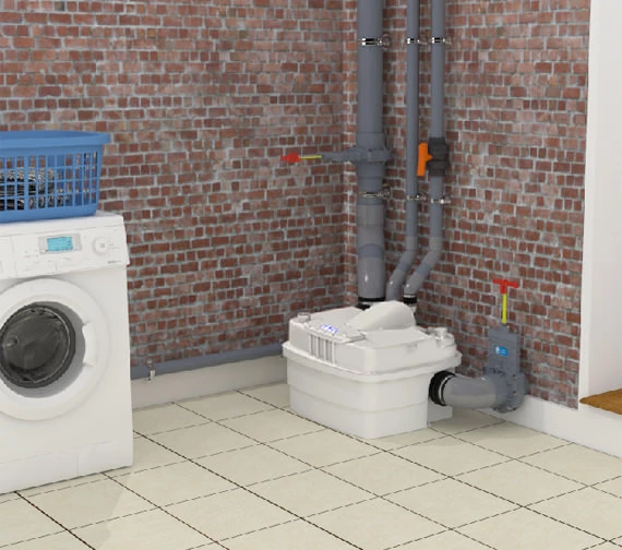 Saniflo Sanicubic 2 Pro Heavy Duty Macerator Pump - 6102 1 Saniflo Sanicubic 2 Pro Heavy Duty Macerator Pump - 6102