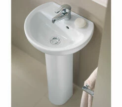 Twyford Alcona White 400mm Handrinse Basin -Duravit Sales Shop QS V49199 6 mn