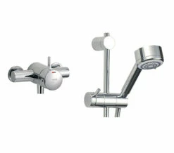 Mira Select Exposed Valve Thermostatic Mixer Shower Chrome -Duravit Sales Shop QS V52501 4 mn