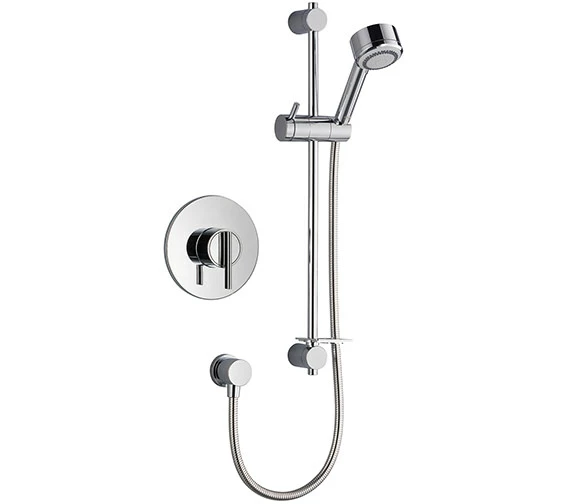 Mira Silver Chrome Built In Valve Thermostatic Mixer Shower - 1.1628.002 1 Mira Silver Chrome Built In Valve Thermostatic Mixer Shower - 1.1628.002