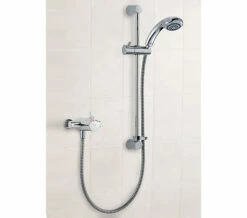 Mira Miniduo And Eco Showerhead EV Thermostatic Mixer Shower Chrome