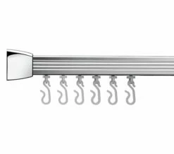 Croydex Professional Profile 800 Straight Curtain Rail 2135mm -Duravit Sales Shop QS V53292 1 mn
