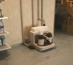 Saniflo Sanicom 2 Heavy Duty Dual Motor Lifting Pump - 1046-2