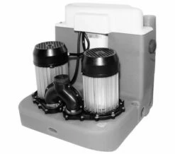 Saniflo Sanicom 2 Heavy Duty Dual Motor Lifting Pump - 1046-2 -Duravit Sales Shop QS V54385 4 mn