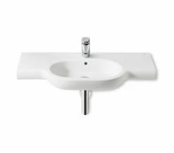 Roca Meridian-N Designer Wall Hung Basin White -Duravit Sales Shop QS V55520 1 mn 1