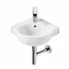 Roca Meridian-N Compact White Corner Basin 350mm Wide - 32724C000