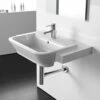 Roca The Gap White Semi-Recessed Basin 560mm Wide