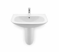 Roca Nexo Wall Mounted White Basin With 1 Tap Hole -Duravit Sales Shop QS V55564 1 mn