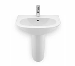 Roca Nexo Wall Mounted White Basin With 1 Tap Hole -Duravit Sales Shop QS V55566 1 mn