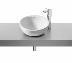 Roca Bol White On-Countertop Deep Basin 420mm Diameter - 327876000 -Duravit Sales Shop QS V55677 1 mn