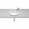 Roca Foro White In-Countertop Round Basin