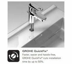 Grohe Euphoria Mono Chrome Shower Set With 600mm Rail - 27256001 9 Grohe Euphoria Mono Chrome Shower Set With 600mm Rail - 27256001 -Duravit Sales Shop QS V55852 3 mn