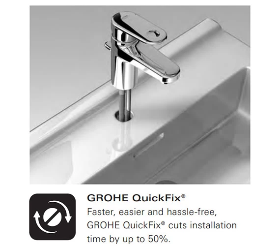 Grohe Euphoria Mono Chrome Shower Set With 600mm Rail - 27256001 5 Grohe Euphoria Mono Chrome Shower Set With 600mm Rail - 27256001 - Image 5