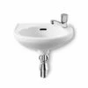 Roca Laura White Cloakroom Basin 350mm Wide With 1 Tap Hole - 325316005