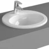 VitrA S20 Oval 430mm 1 Tap Hole Countertop Basin