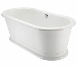 Burlington London White Round Soaking Bathtub 1800 X 850mm - E18