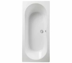 IMEX Wave 1700 X 750mm White Double Ended Bath - IMPWDE17X75 -Duravit Sales Shop QS V72262 1 mn