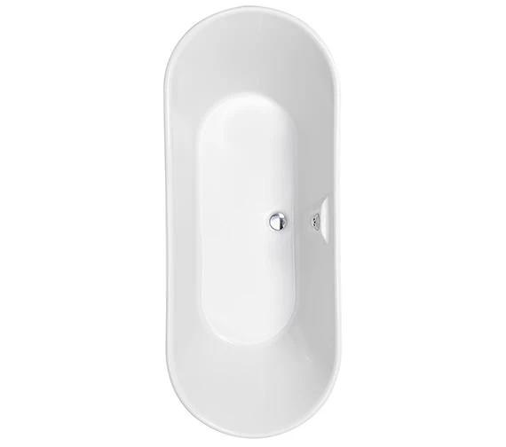Imex Essence 1500 X 640mm White Freestanding Bath 1 Imex Essence 1500 X 640mm White Freestanding Bath