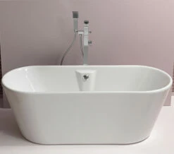 Imex Essence 1500 X 640mm White Freestanding Bath 8 Imex Essence 1500 X 640mm White Freestanding Bath -Duravit Sales Shop QS V72277 4 mn