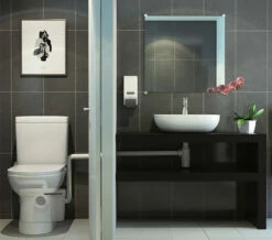 Saniflo Saniaccess 2 Macerator Pump For WC And Washbasin - 1901 -Duravit Sales Shop QS V72656 3 mn