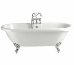 Heritage Baby Oban 1495 X 795mm Freestanding Double Ended Bath With Feet